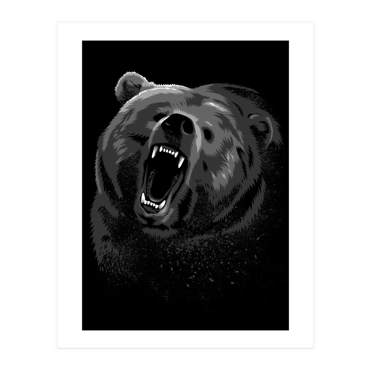 Grizzly attack (Print Only)