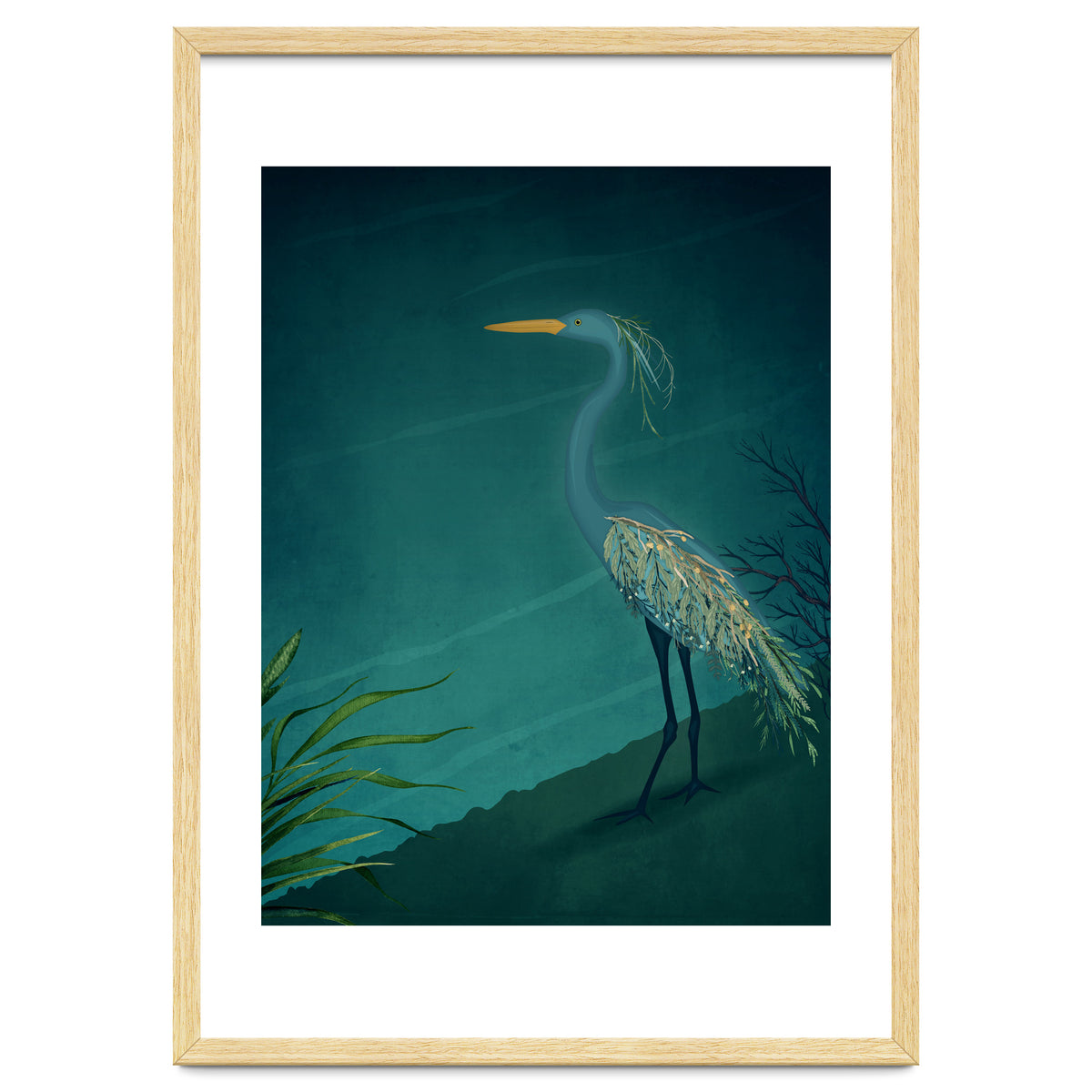 Camouflage:  The Crane