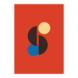 Mid Century Geometric Simple Art Print (Print Only) thumbnail