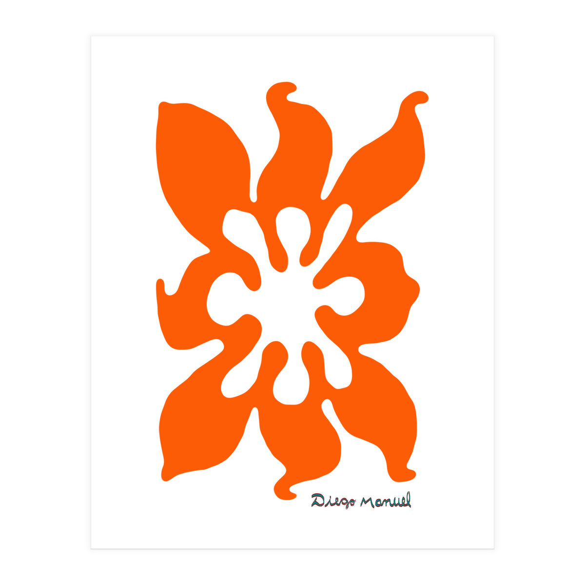 Fuego 84 Copia (Print Only)