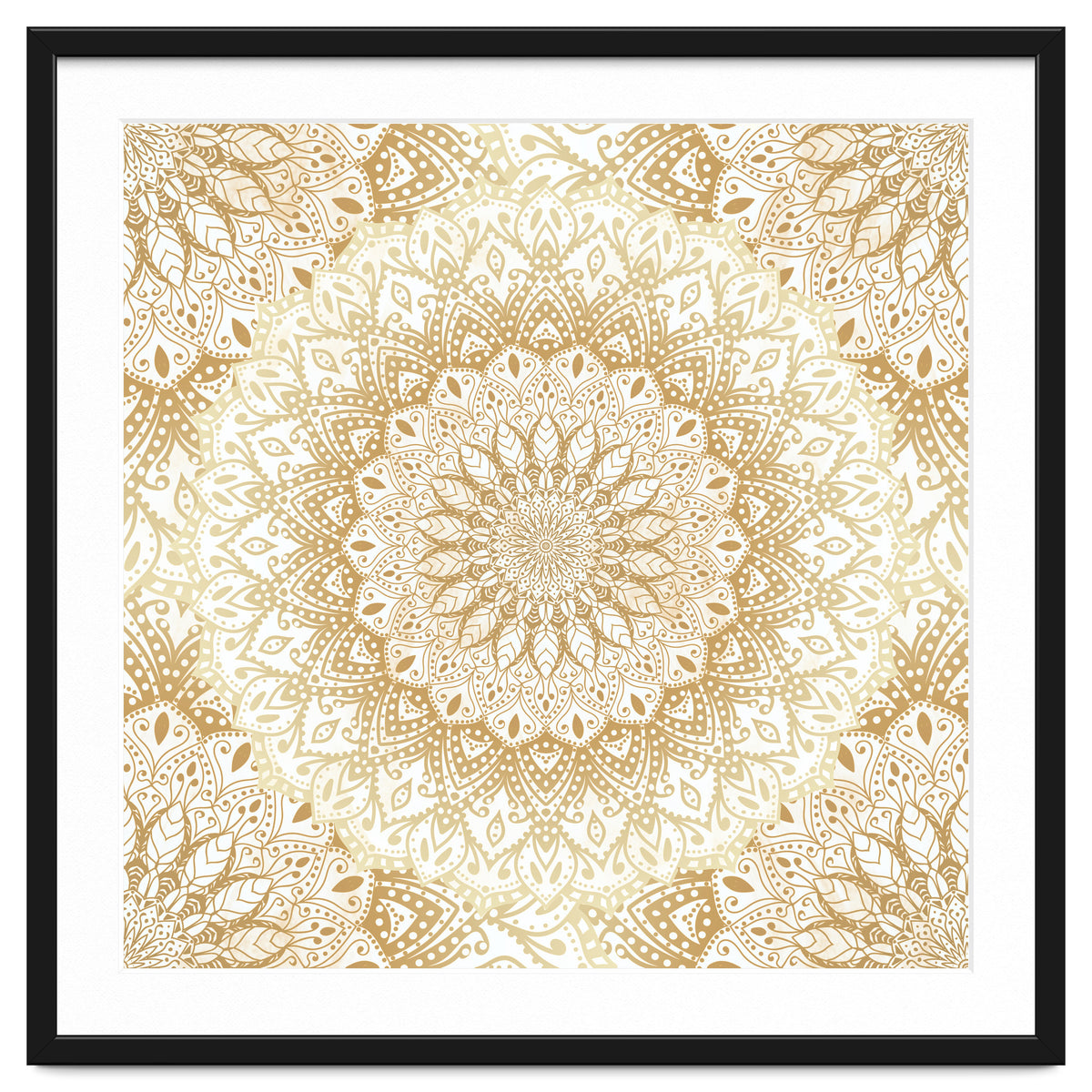 Mandalas For May Gold