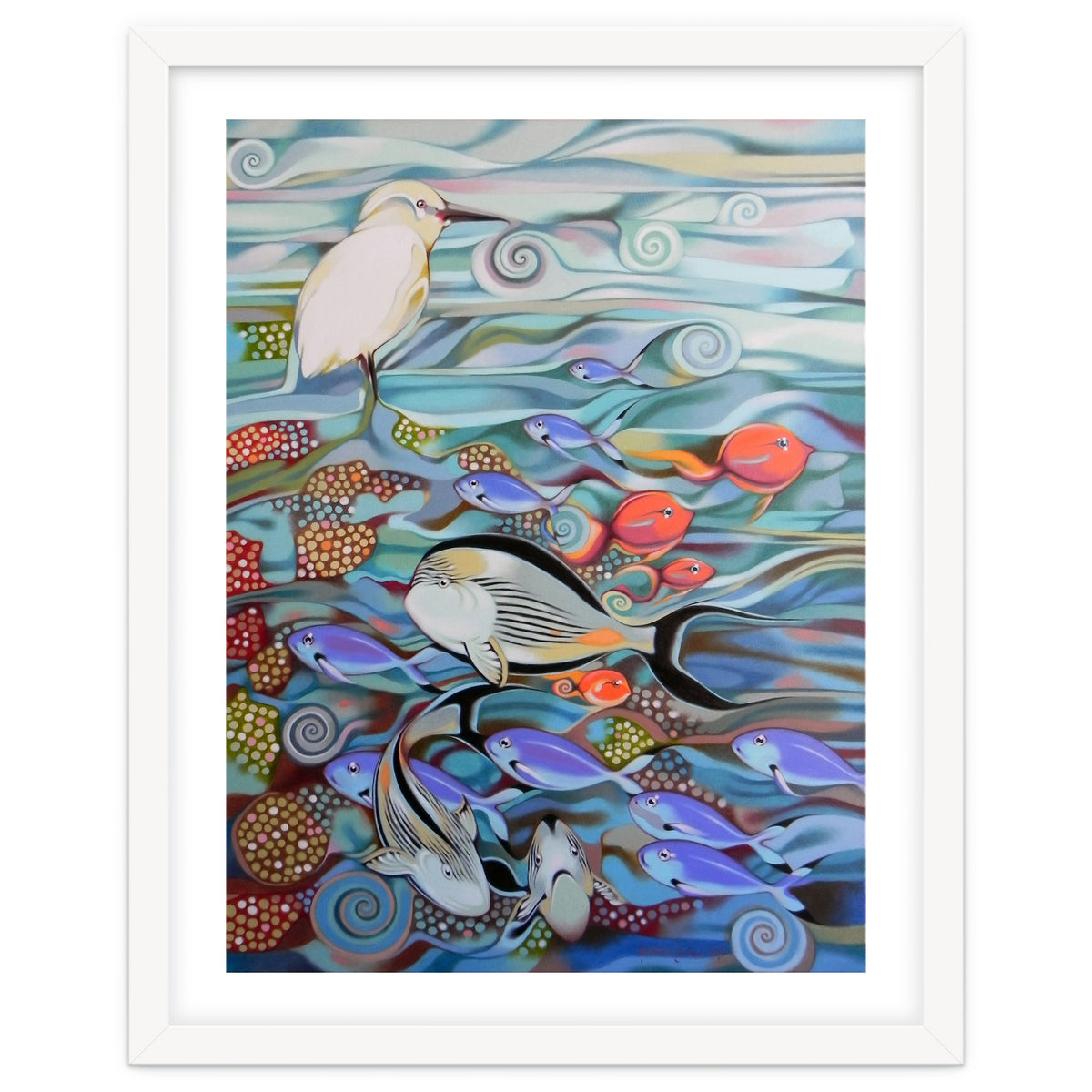 Memory of the coral reef