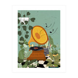 Phonograph in My Garden (Print Only) thumbnail