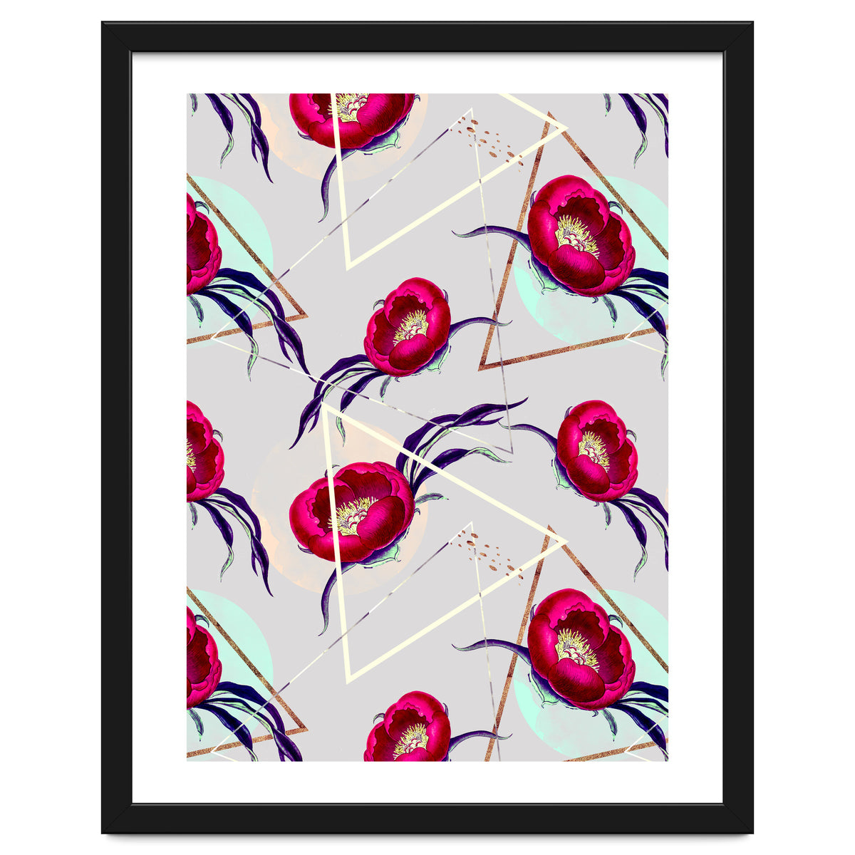 Flowery blooming with geometric II