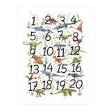 Dinosaur Numbers  (Print Only) thumbnail