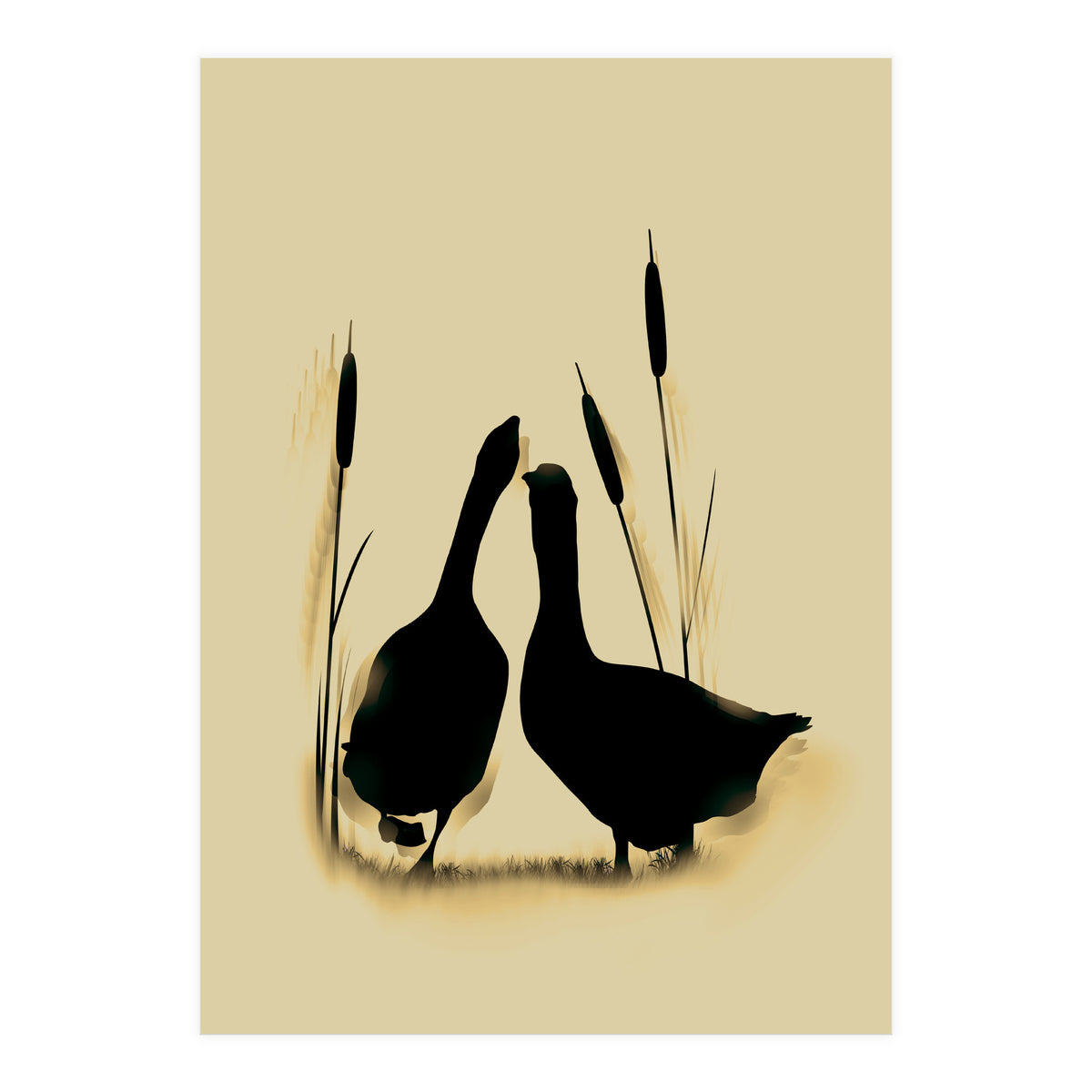 Goose Love  (Print Only)