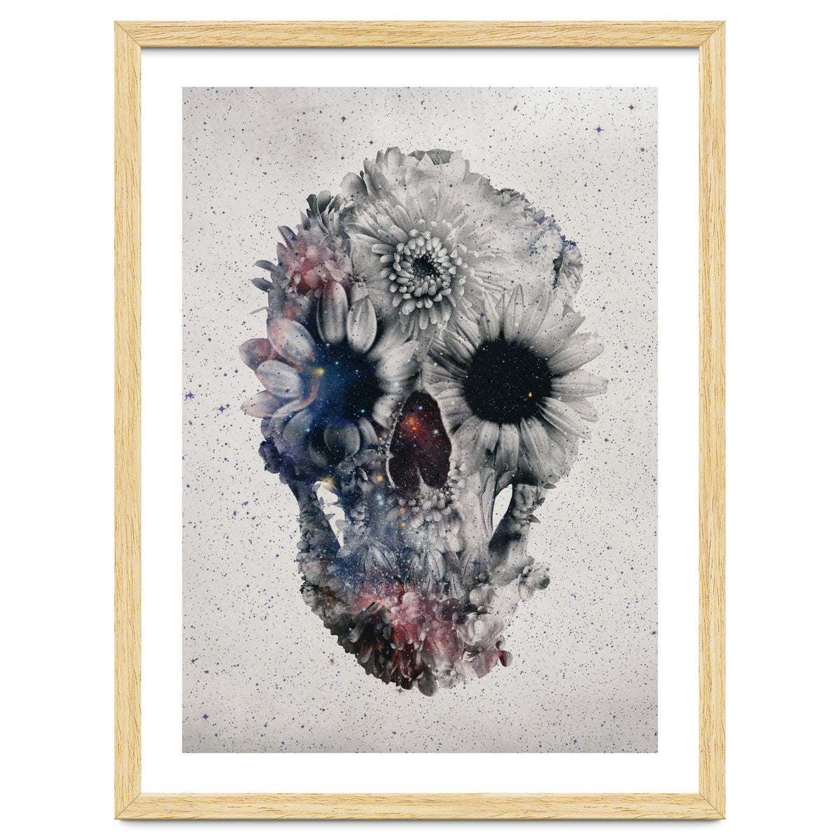 Floral Skull 2