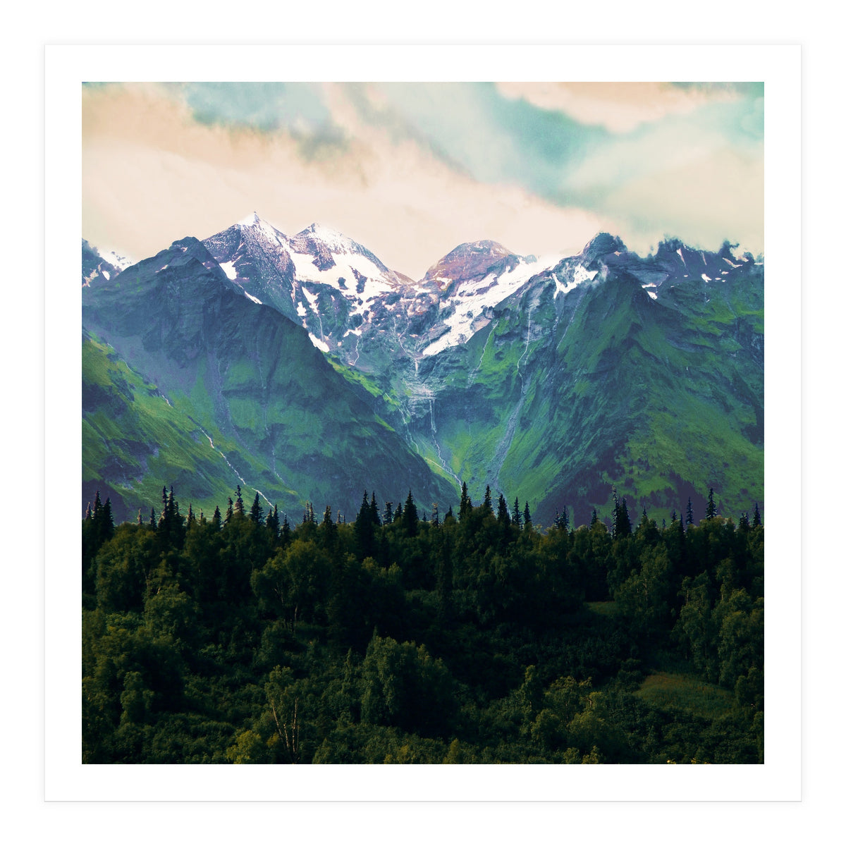 Escaping from woodland heights I (Print Only)