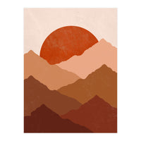 Sunset Mountain  (Print Only)