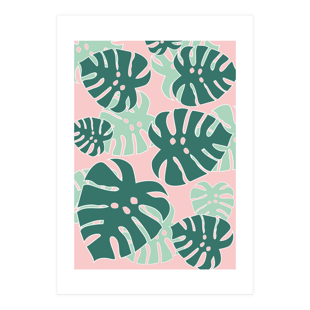 Monstera Tropical (Print Only)