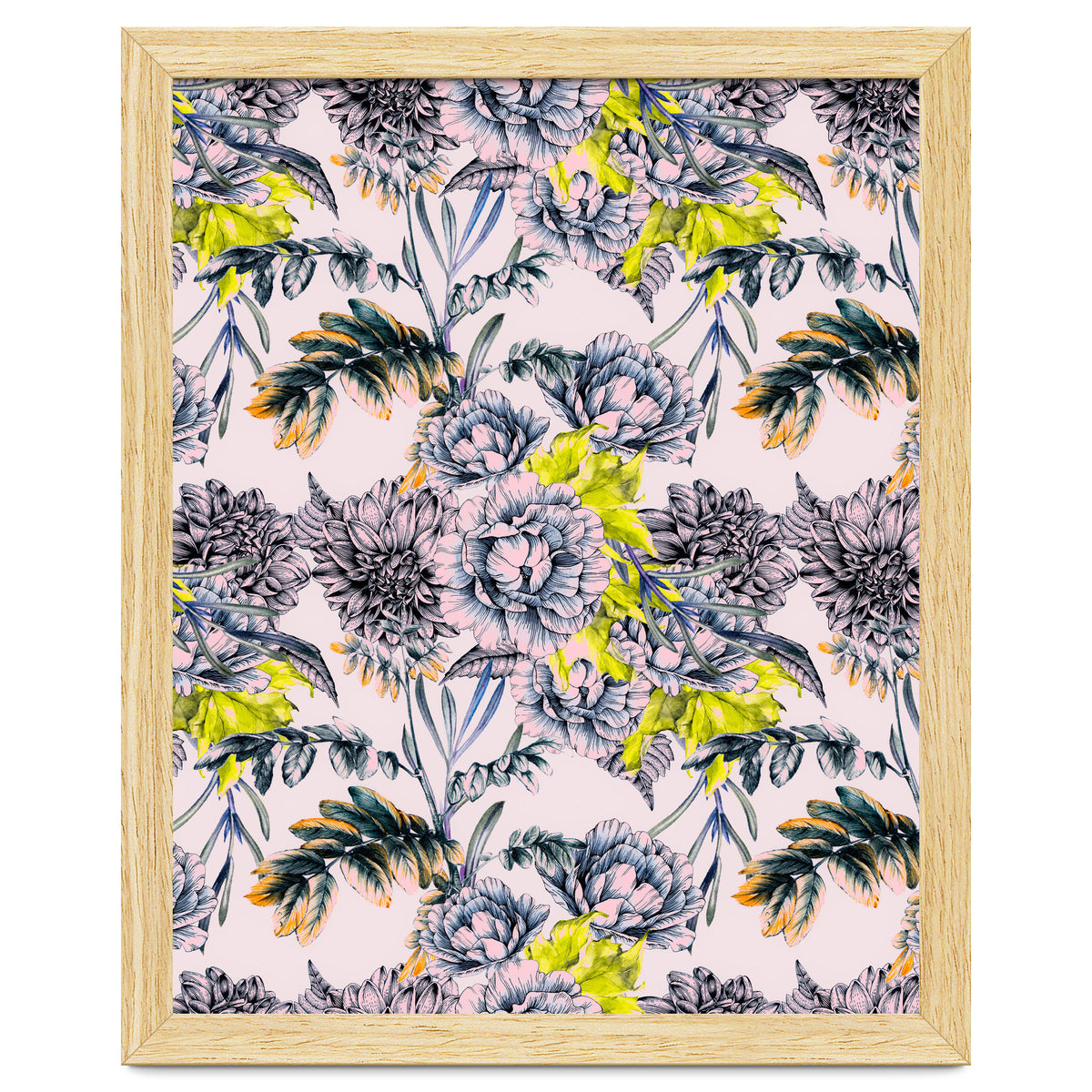 Flowering blooming in pink