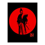 Samurai In Red Sun (Print Only) thumbnail