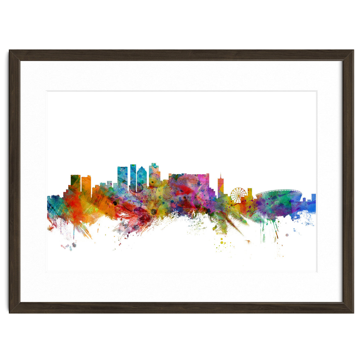 Cape Town South Africa Skyline