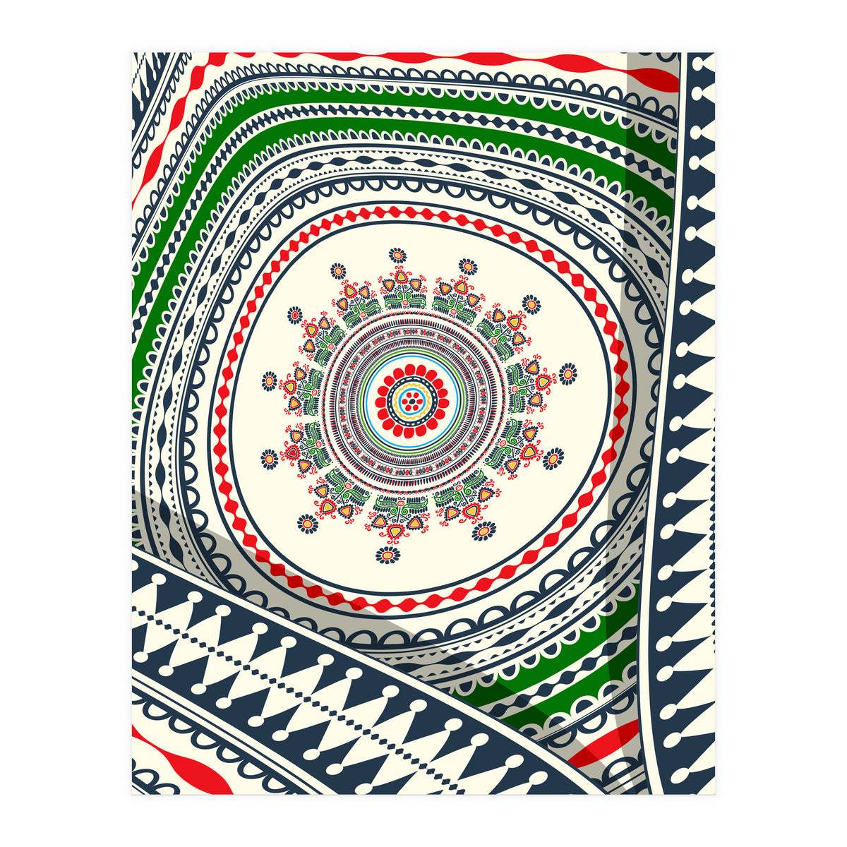 Romanian embroidery background 12 (Print Only)