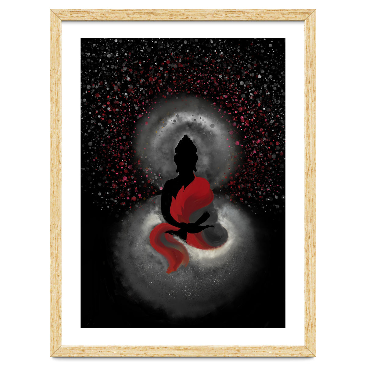 Cosmic Buddha Red