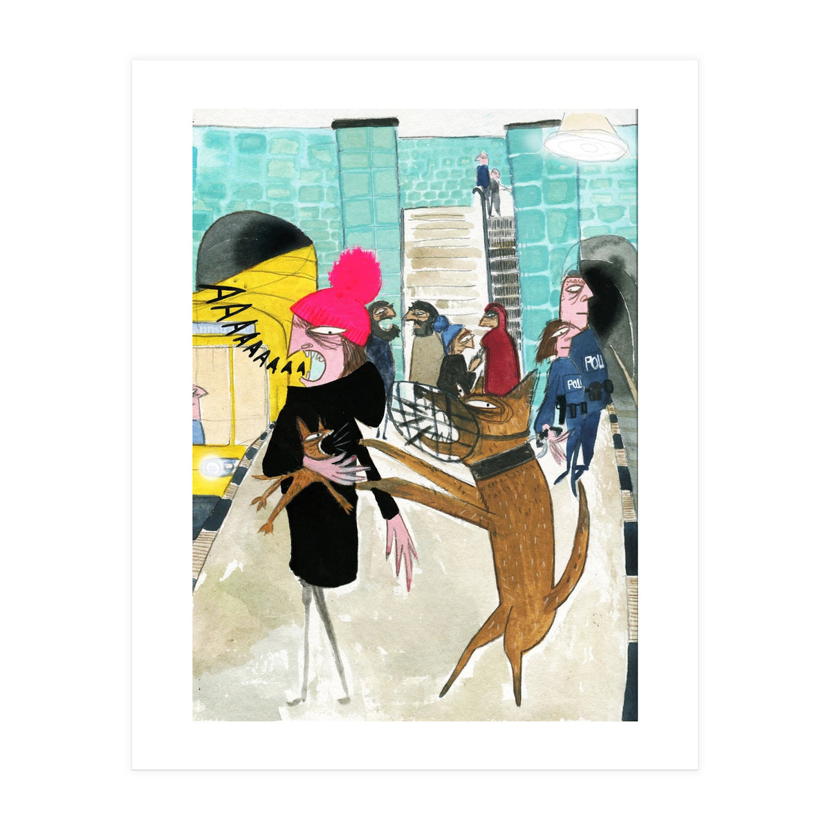 Tiny Troublemaker on the U8 platform  (Print Only)