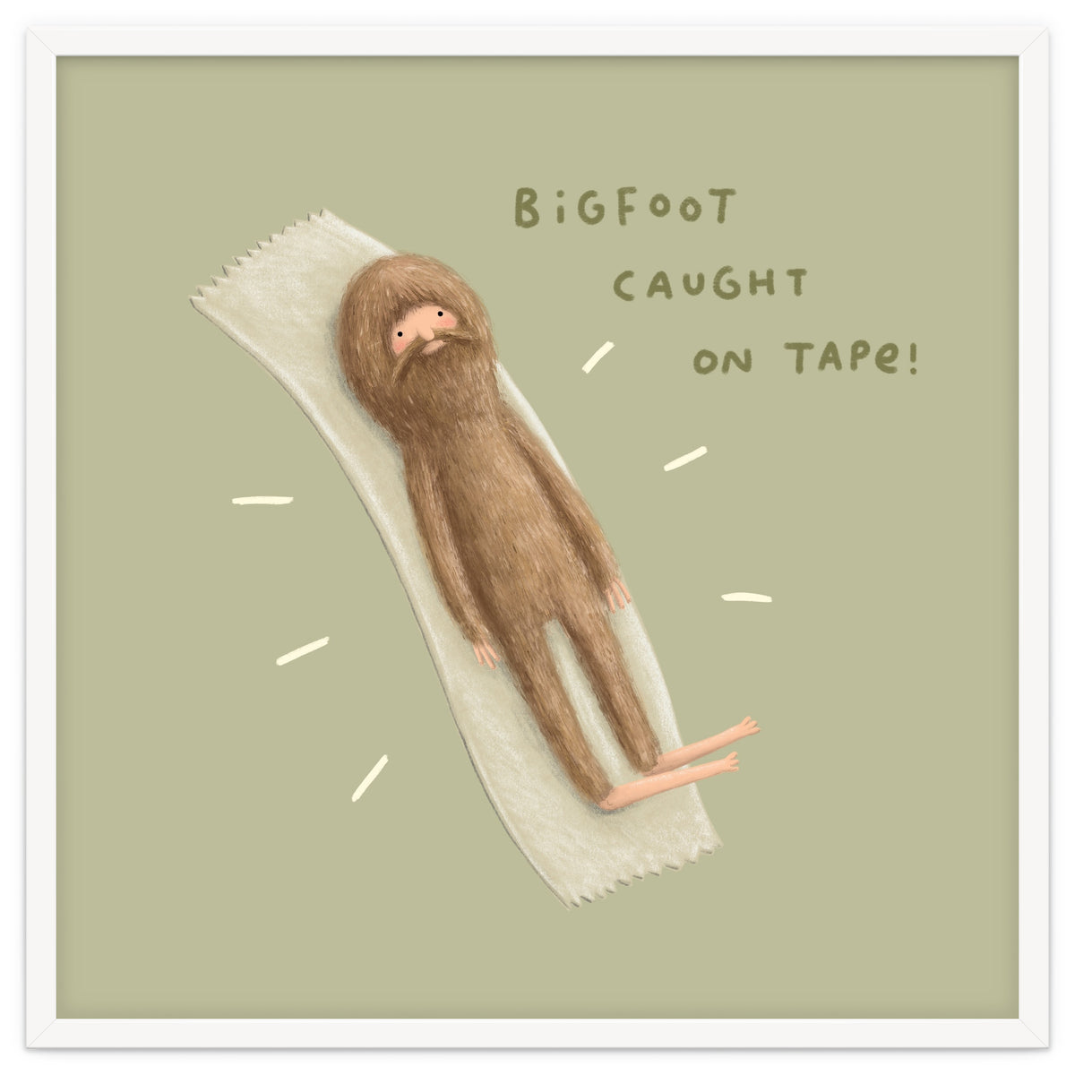 Bigfoot Caught On Tape