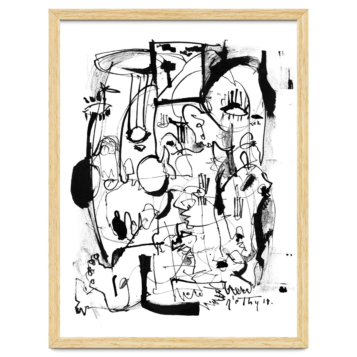 Inside The Mind - b&w