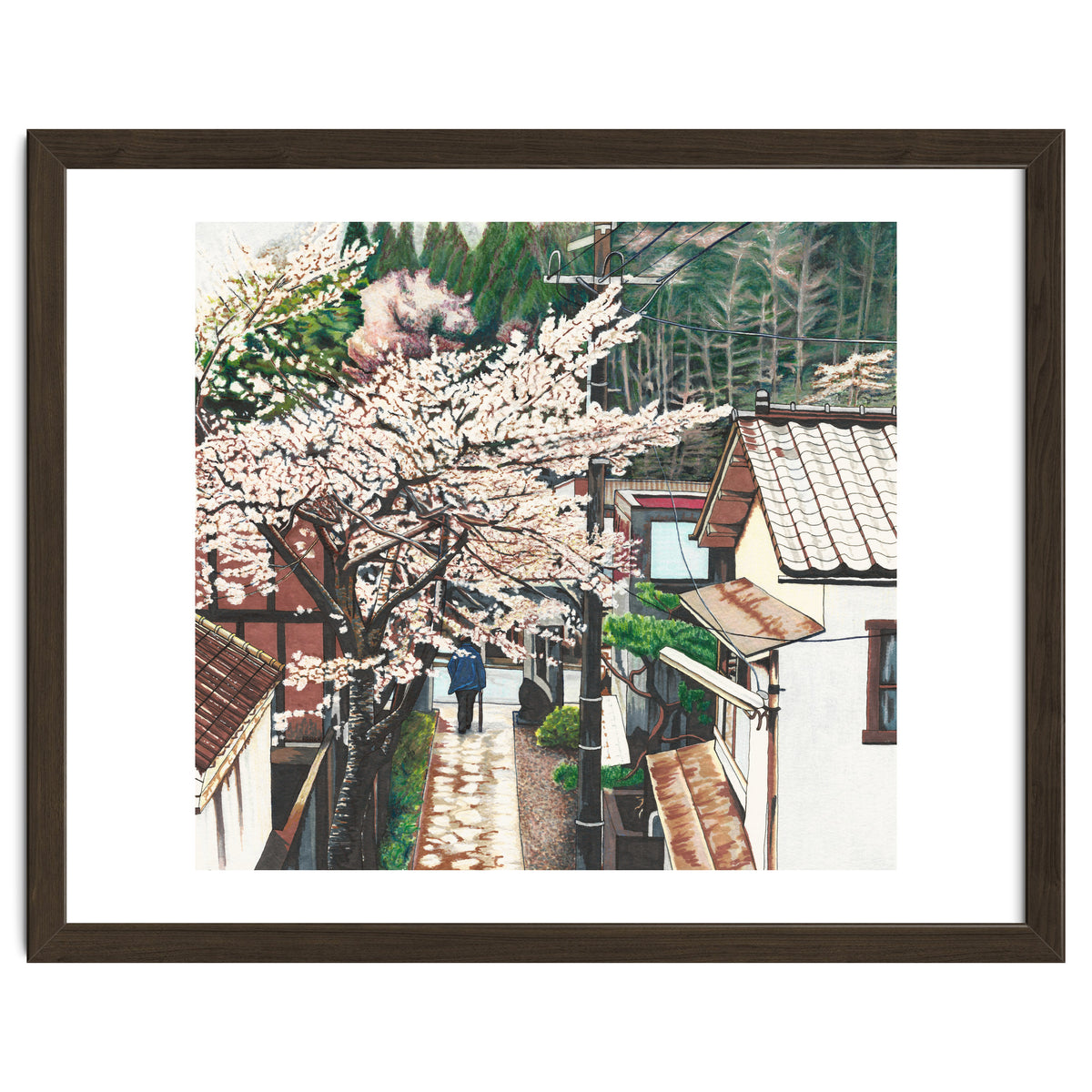 Passing by Cherry Blossoms