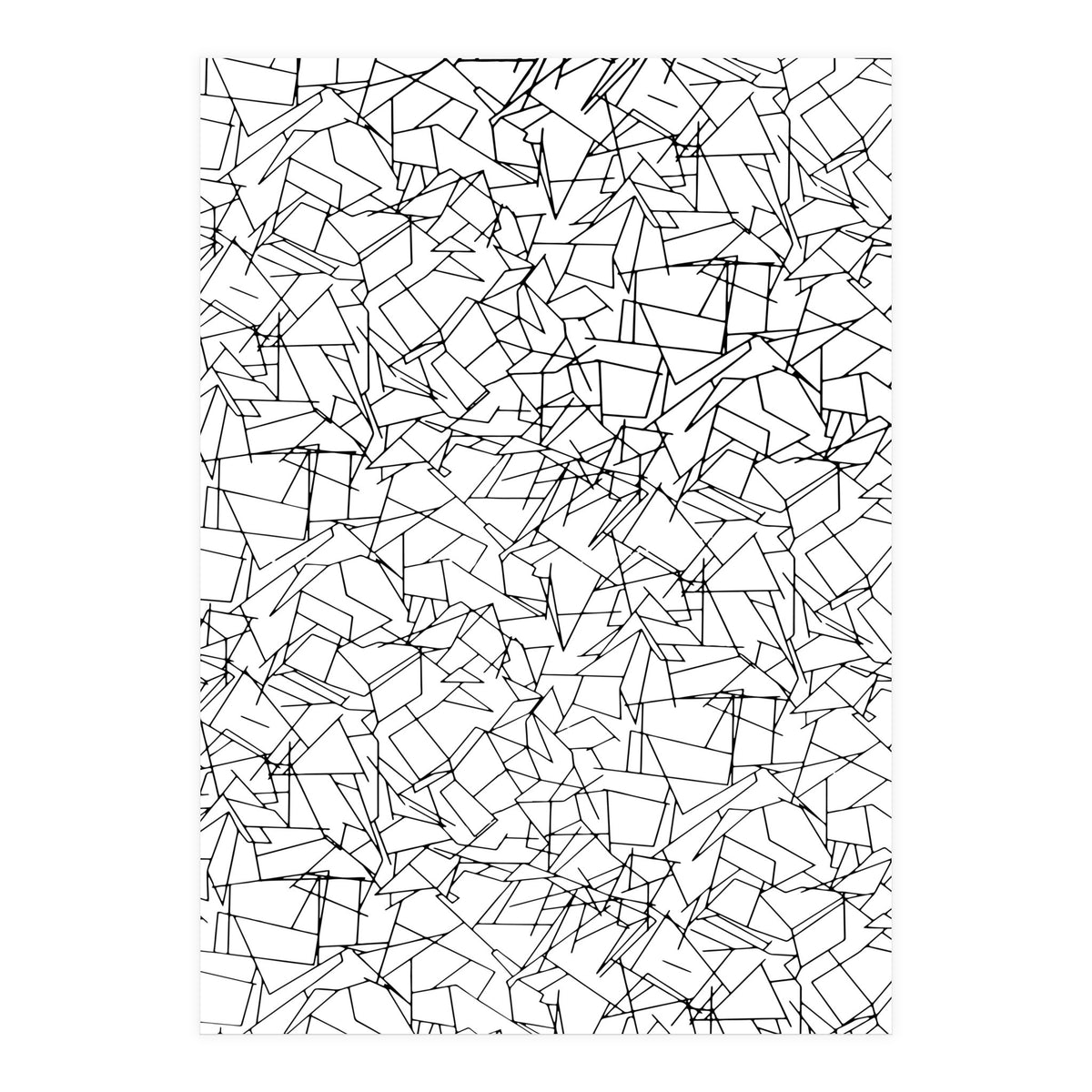 B & W Mess (Print Only)