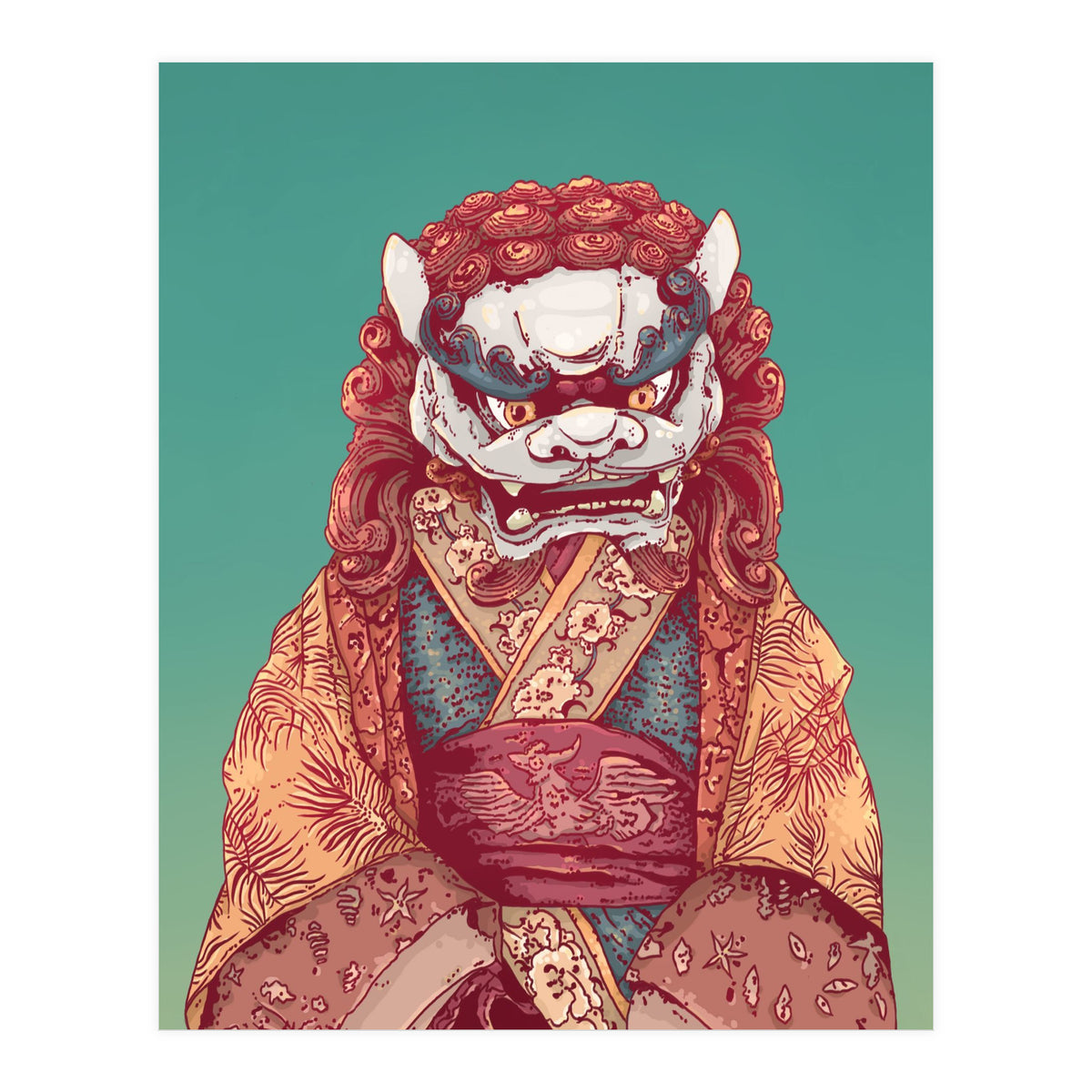 Imperial Guardian Lady (Print Only)