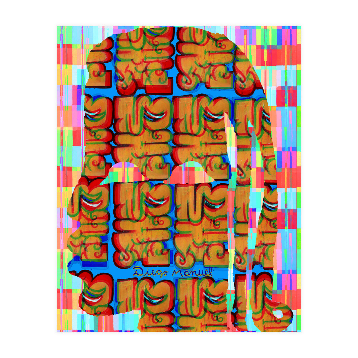 Abstracto Pop Nuevo B Nuevo 8 (Print Only)