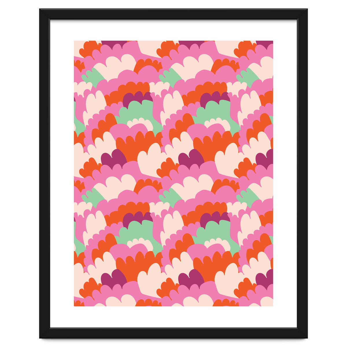 Cute Rainbow Abstract Pattern