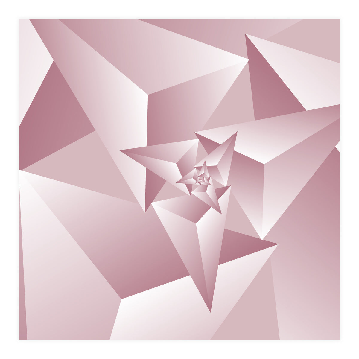 Geometric Triangle Modern  (Print Only)