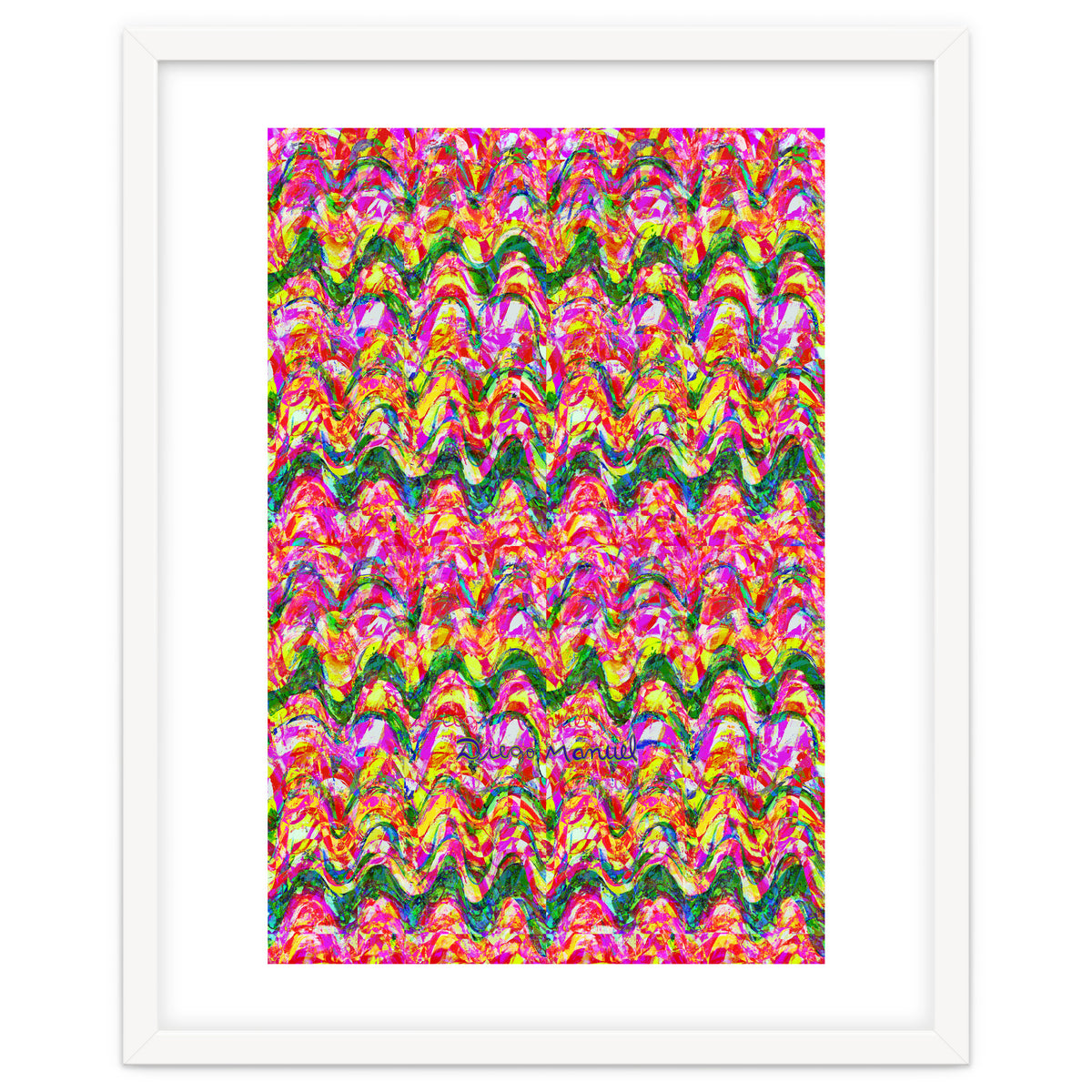 Pop abstract color full