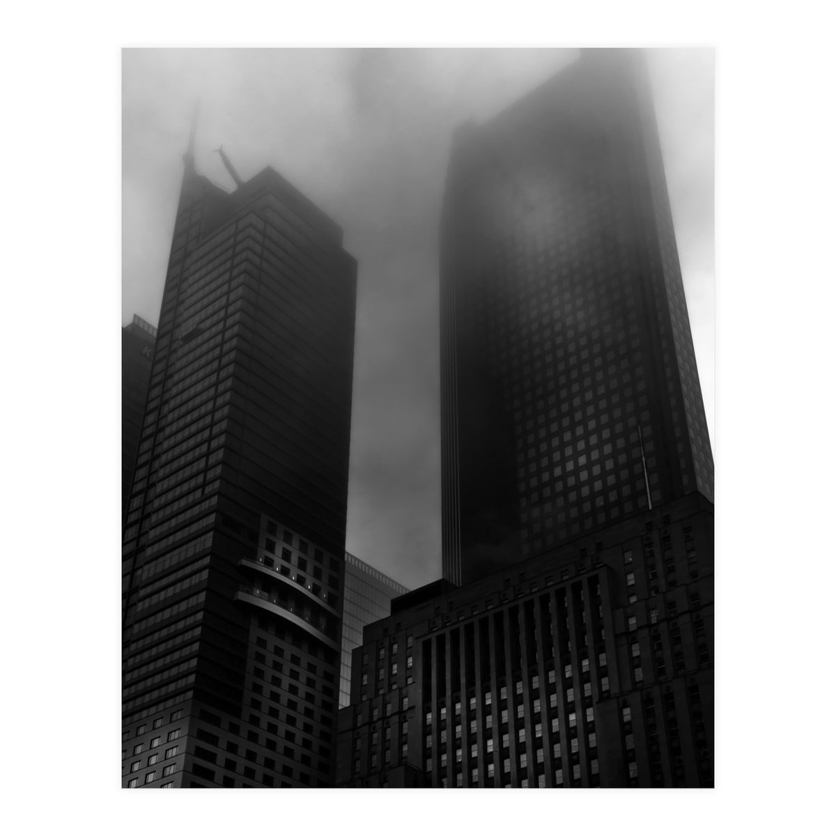 Downtown Toronto Fogfest No 2 (Print Only)