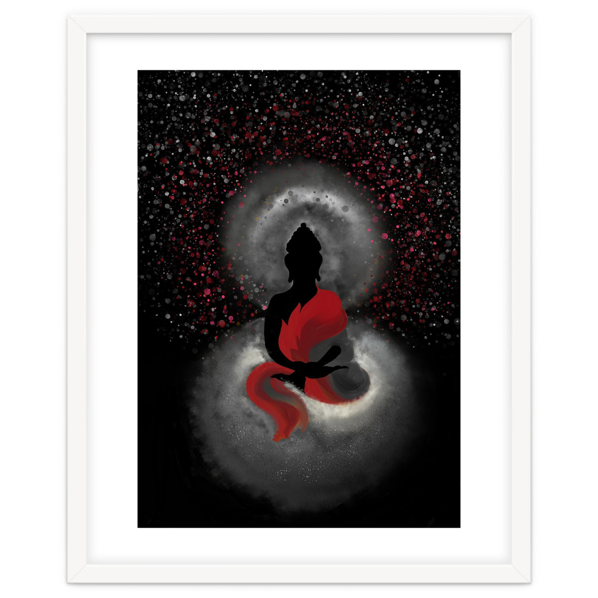Cosmic Buddha Red