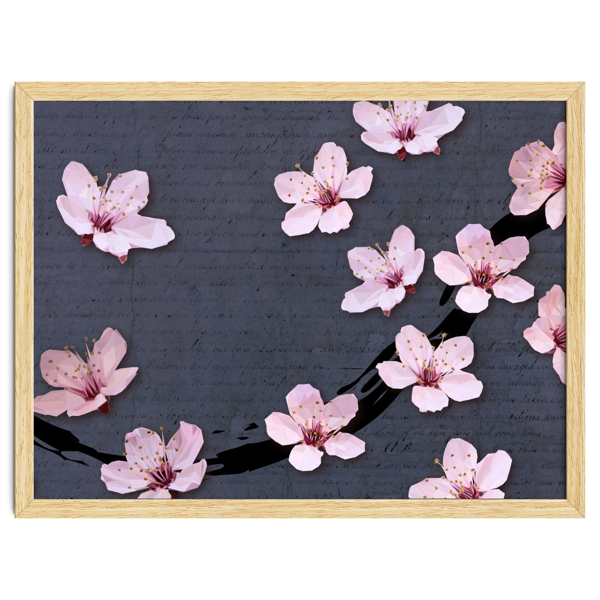 Triangulated Cherry Blossoms