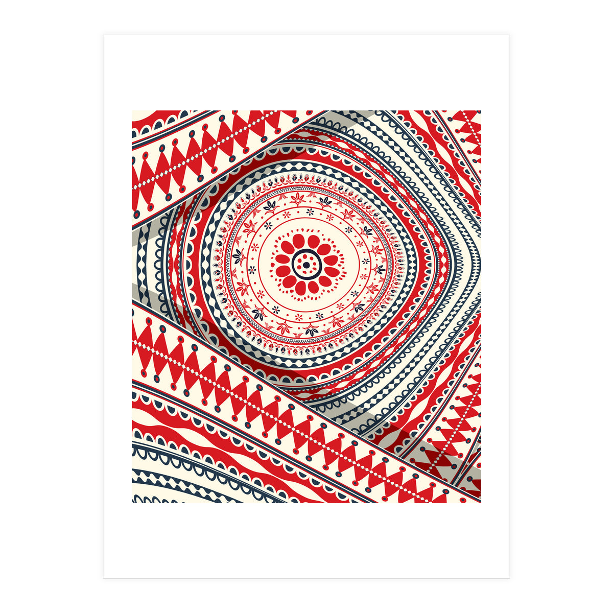 Romanian embroidery background 15 (Print Only)