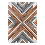 Urban Tribal Pattern No.4 - Wood (Print Only) thumbnail