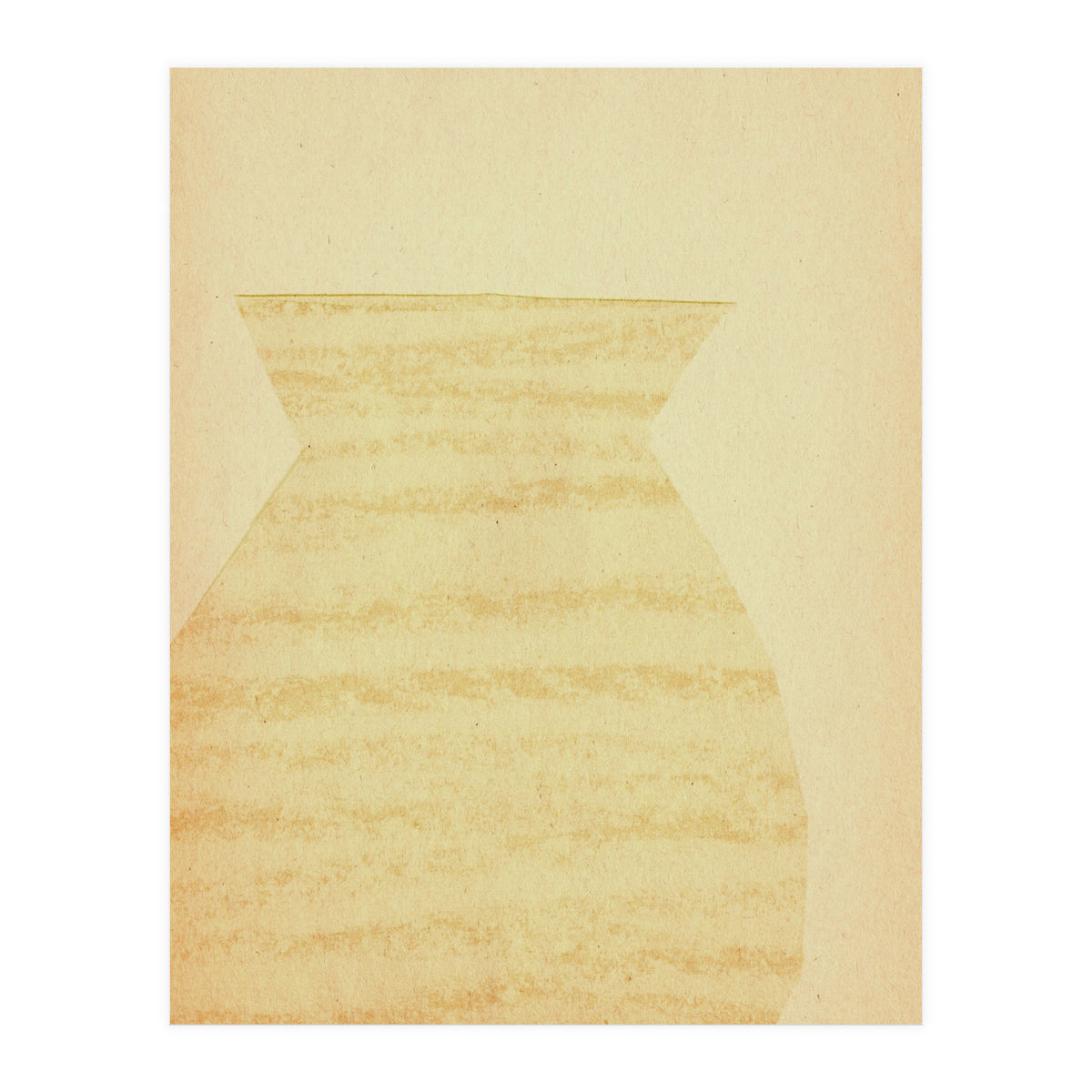 Minimalist pastel vase (Print Only)