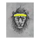 Hipster Lion (Print Only) thumbnail