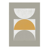 Mid-Century Modern No.29 - Woodblock Print (Print Only) thumbnail