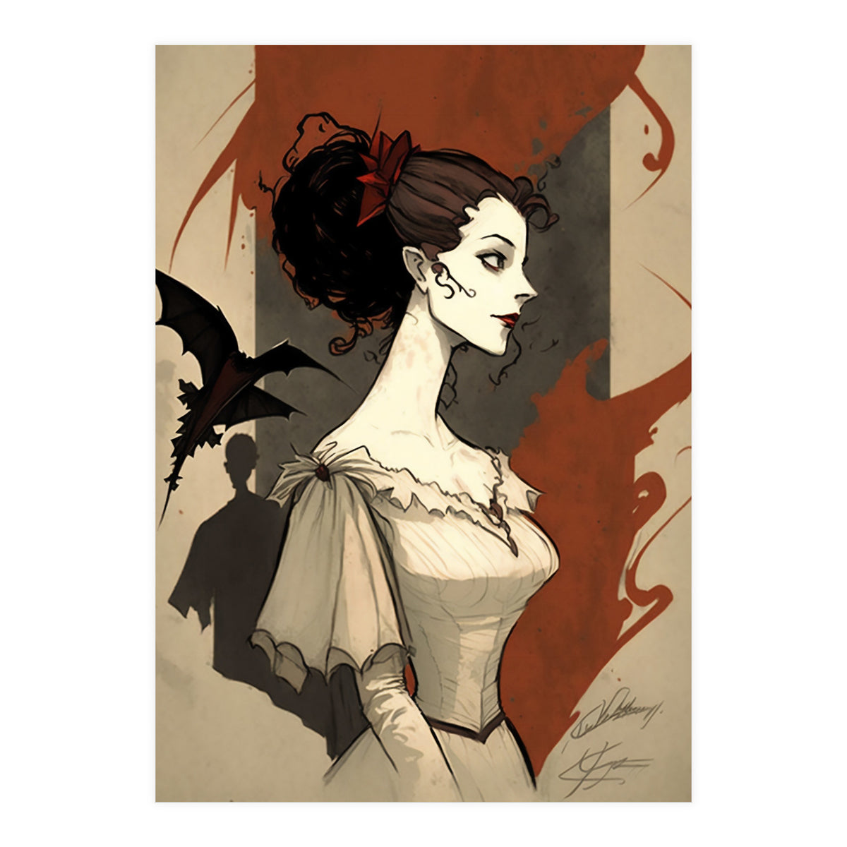 Vampires Bride (Print Only)