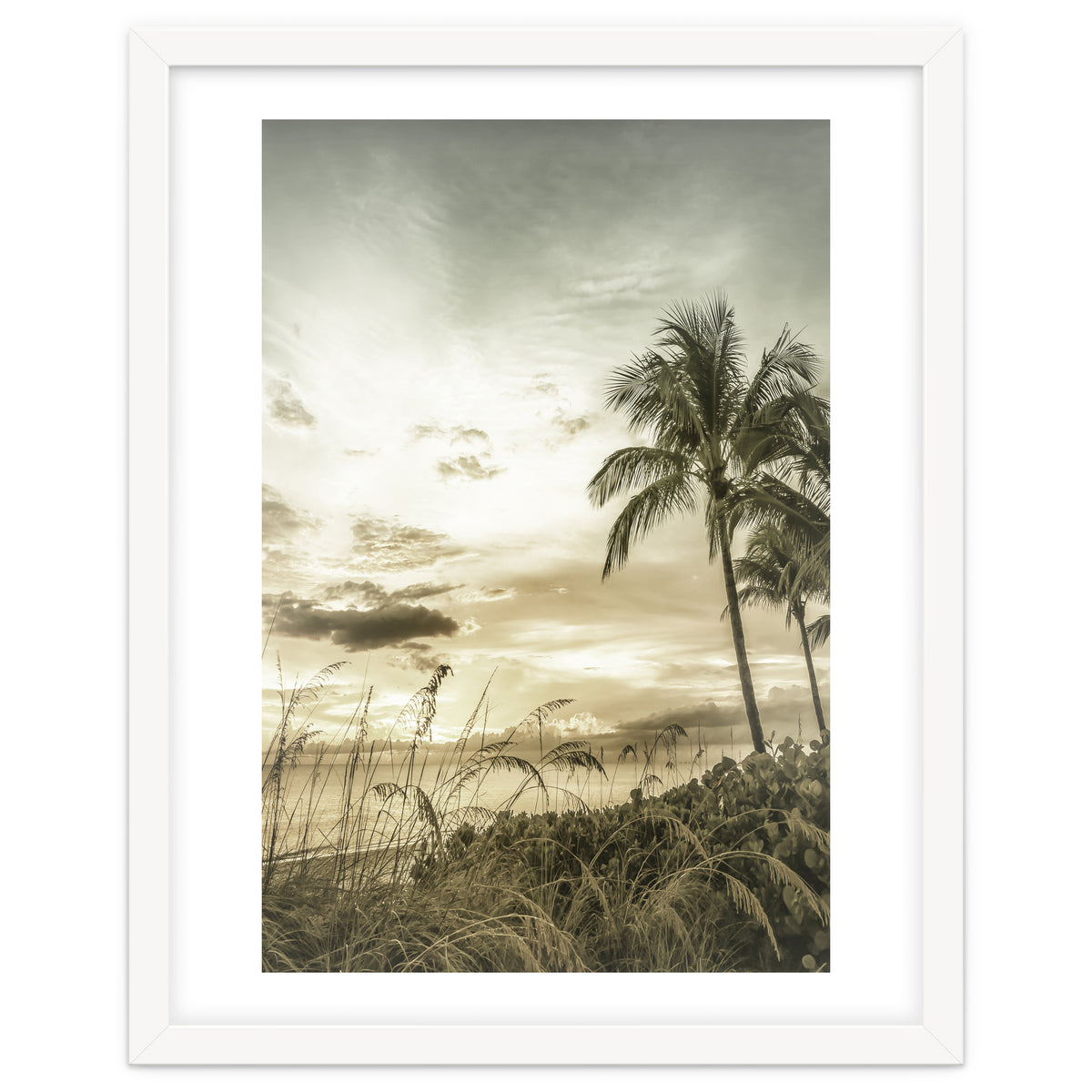 BONITA BEACH Bright Sunset | Vintage
