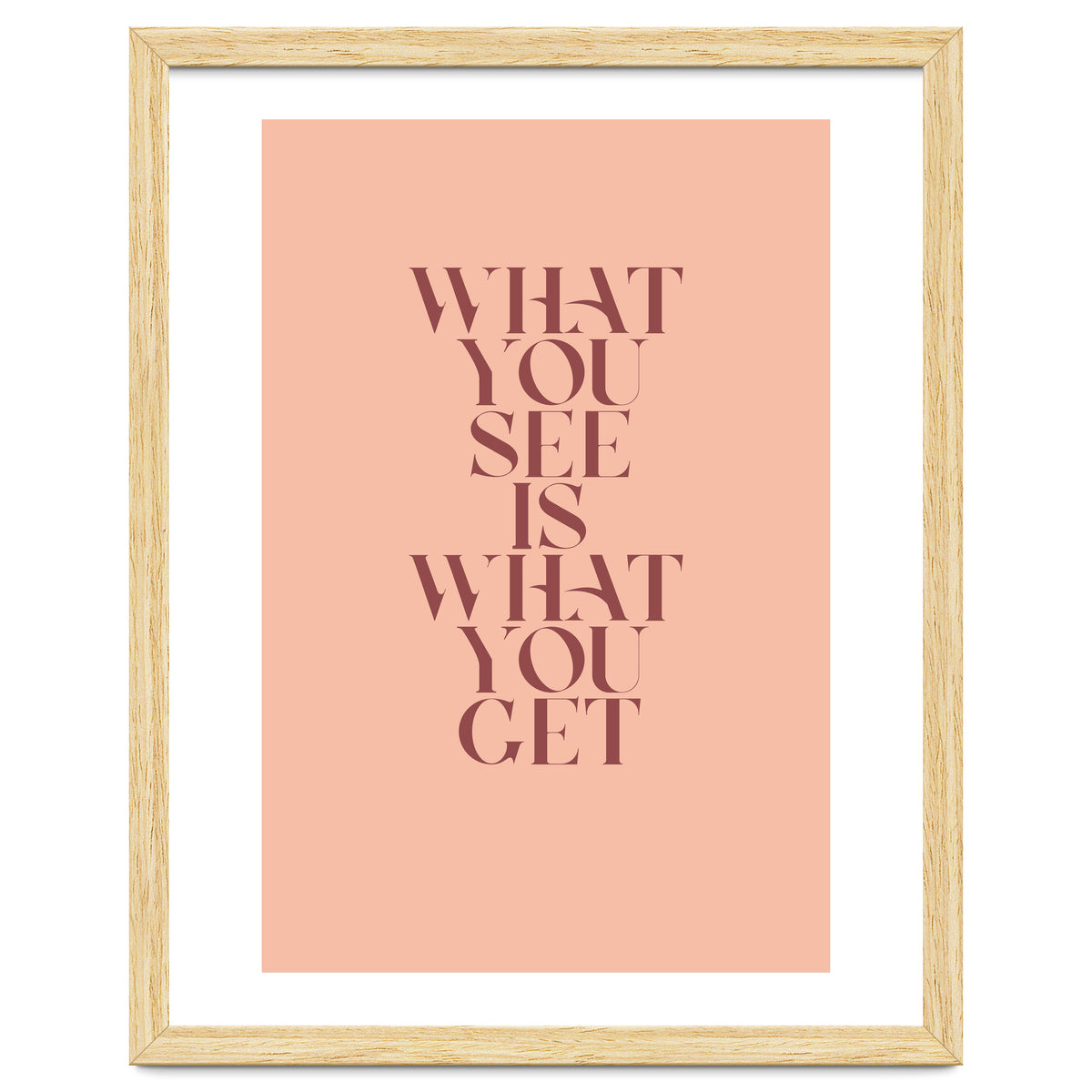 WHAT YOU SEE - Color