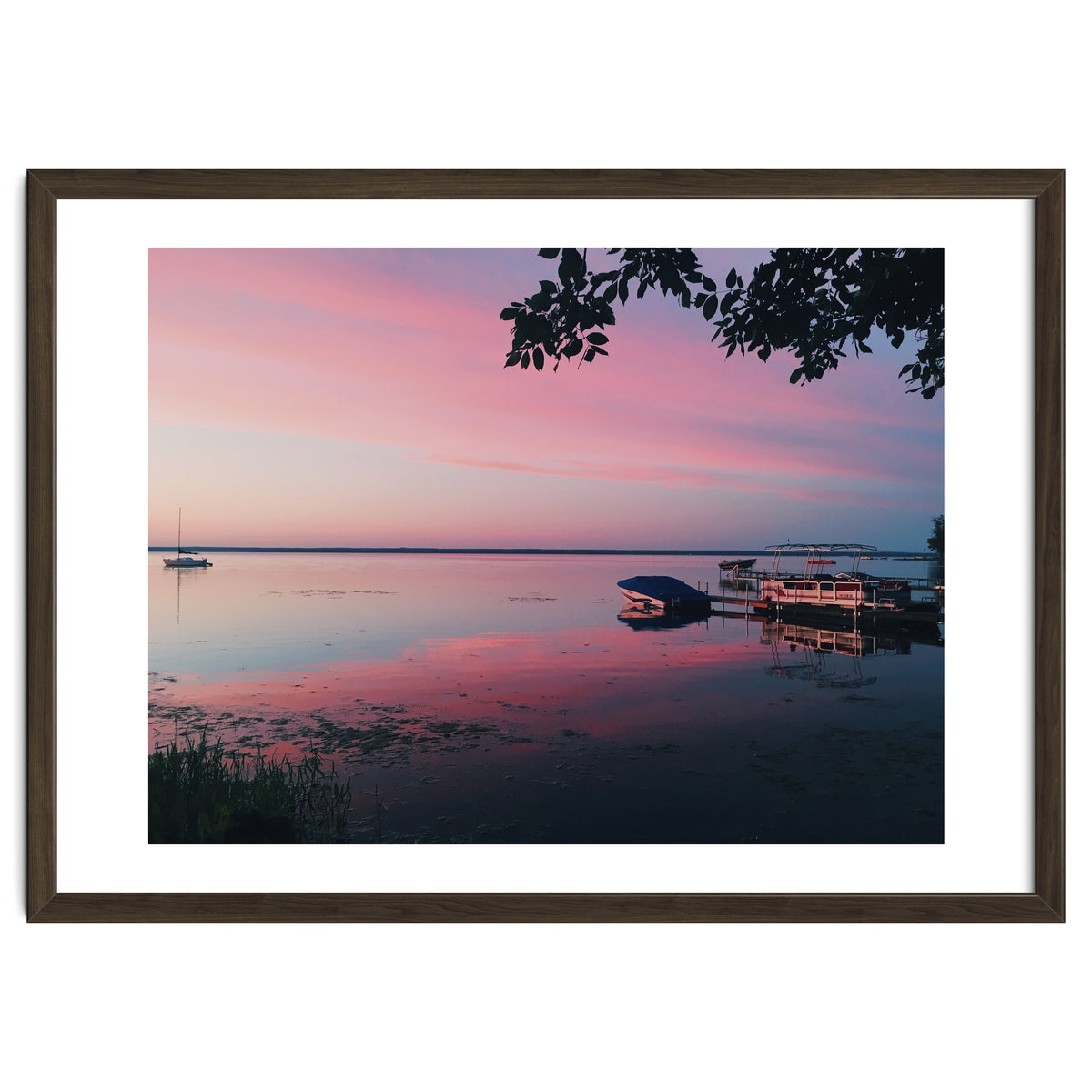 Magic hour on the lake