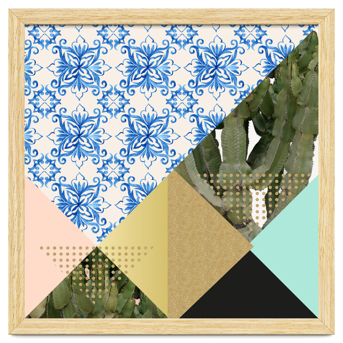 Geometric shapes of patterns and nature I