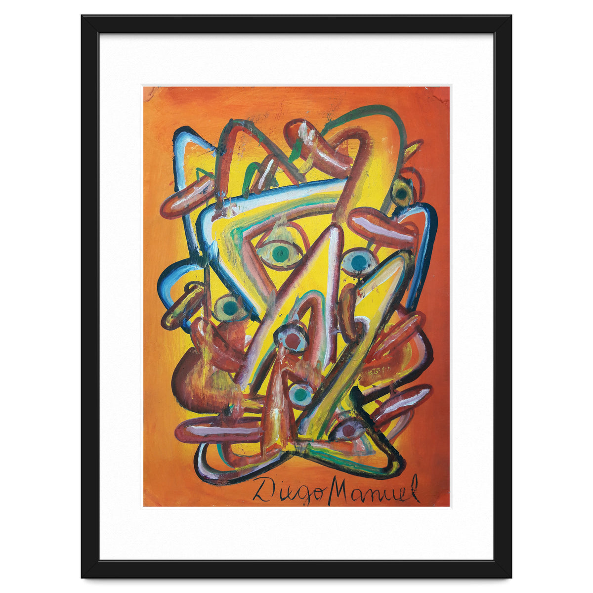 Formas Ojos Y Lenguas