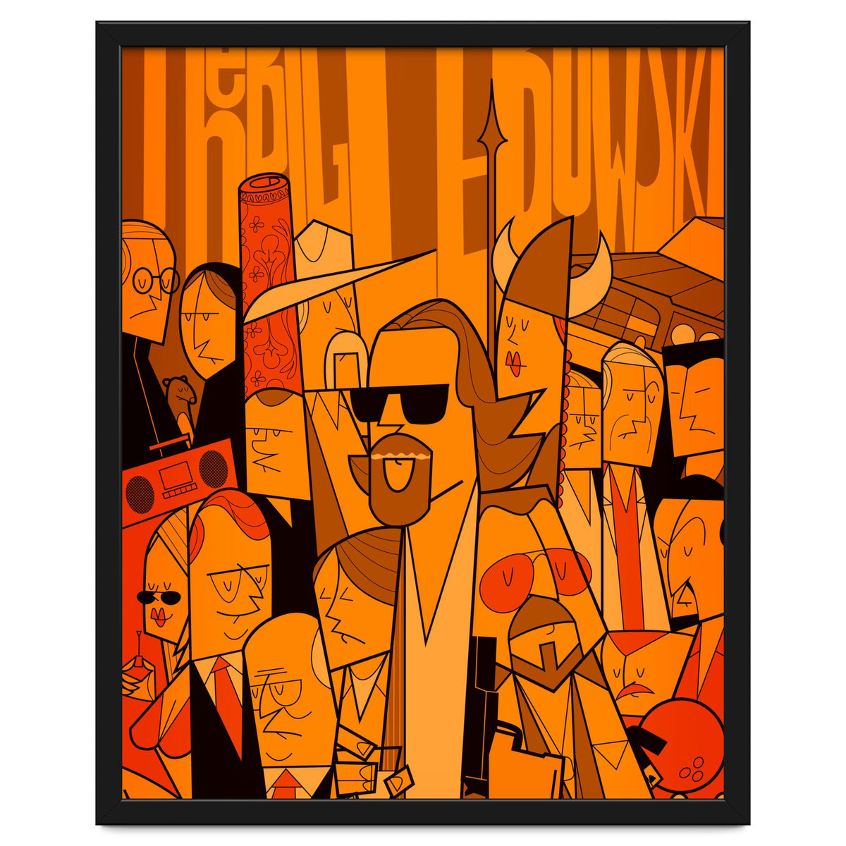 The Big Lebowski Alternative Movie Poster