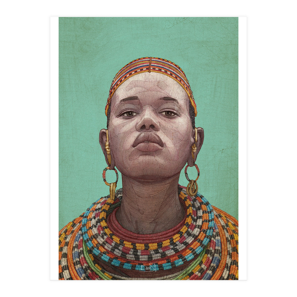 Giraffe Lady (Print Only)