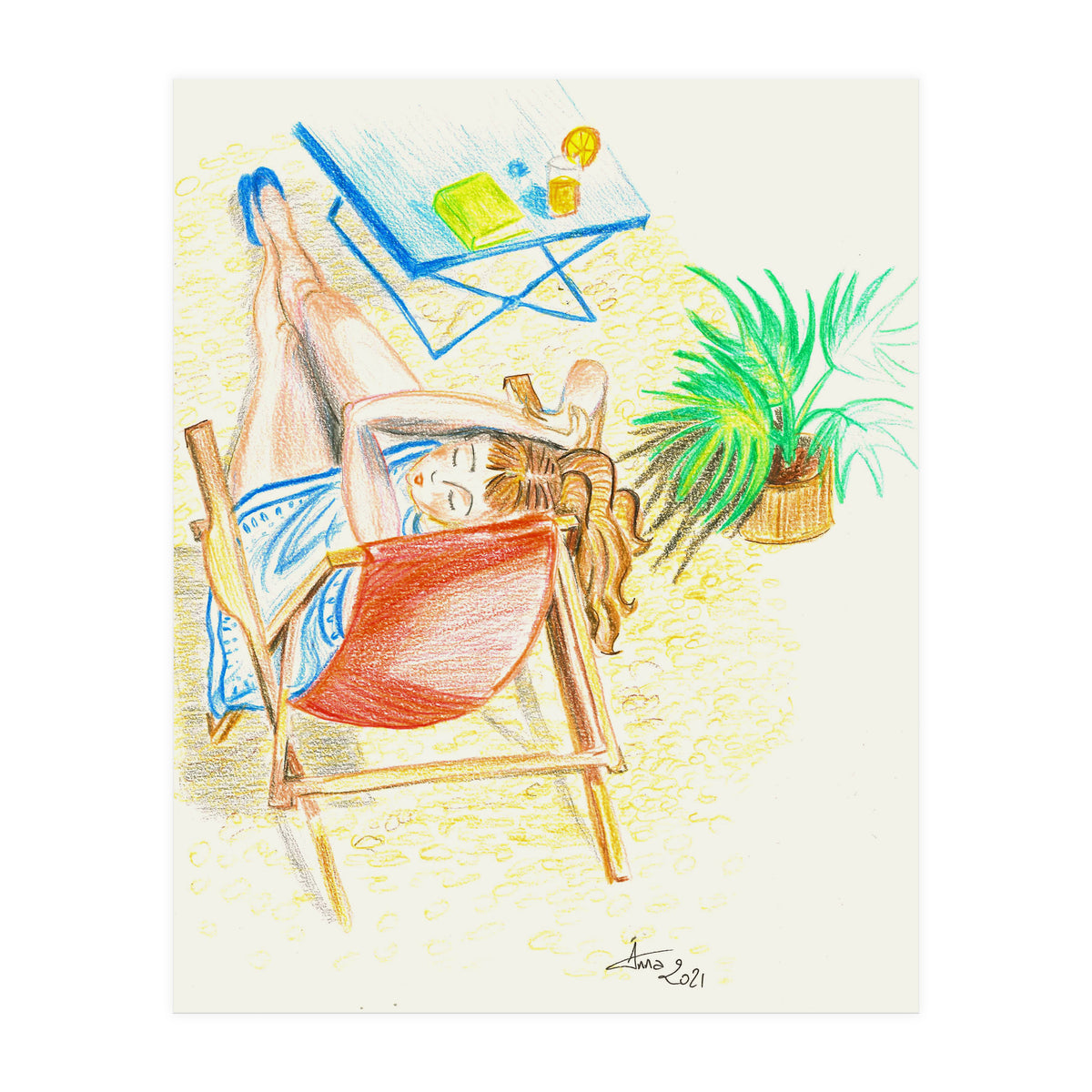 La sieste (Print Only)