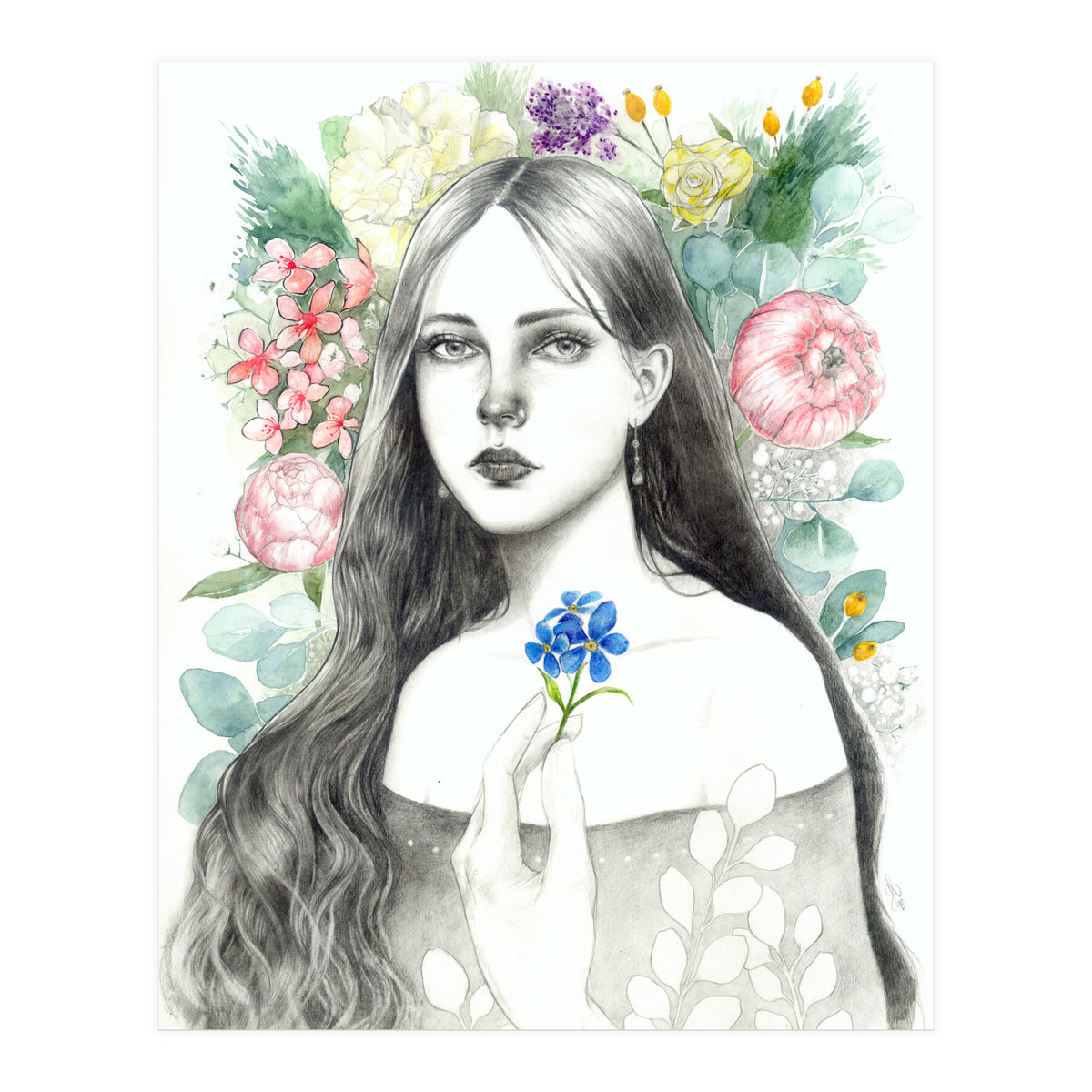 Forget Me Not (Print Only)
