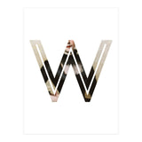 Letter W - (Impress) (Print Only) thumbnail