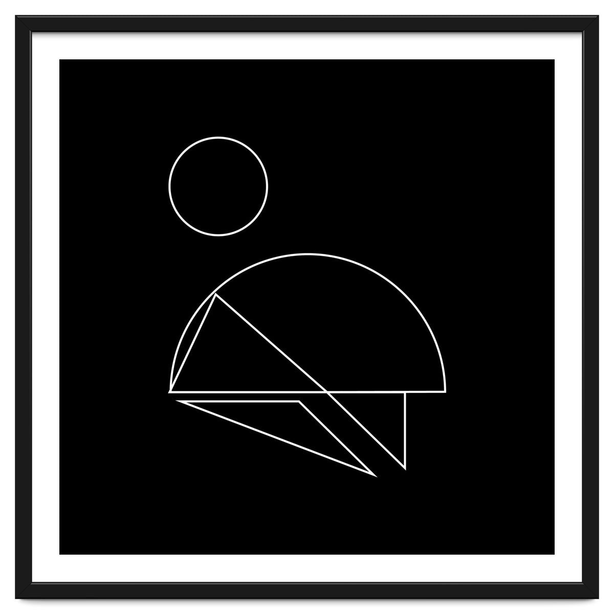 Mountain climber | minimal geometric