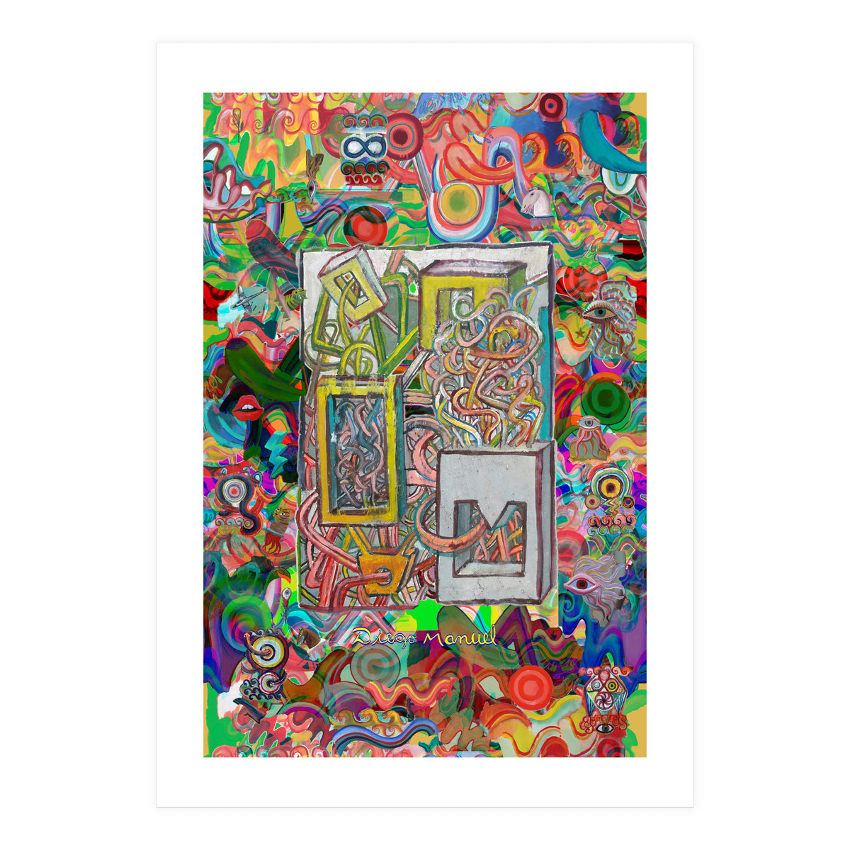 Graffitis 2021 Tapiz 12 (Print Only)